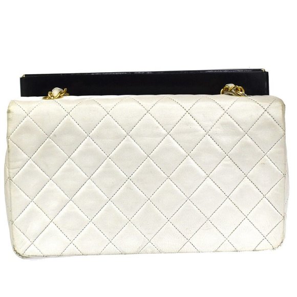 Authenticity Guarantee CHANEL CC Full Flap Matelasse 23 Chain Shoulder Bag Leath - Picture 4 of 11